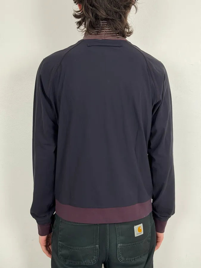 2000s Prada Navy & Bordeaux Windbreaker Zip-up Jacket hxVxlgM 2