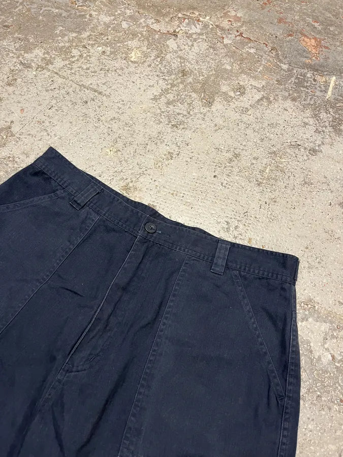 2000s Prada Navy Cargo Linea Rossa Shorts ITrBduS 2