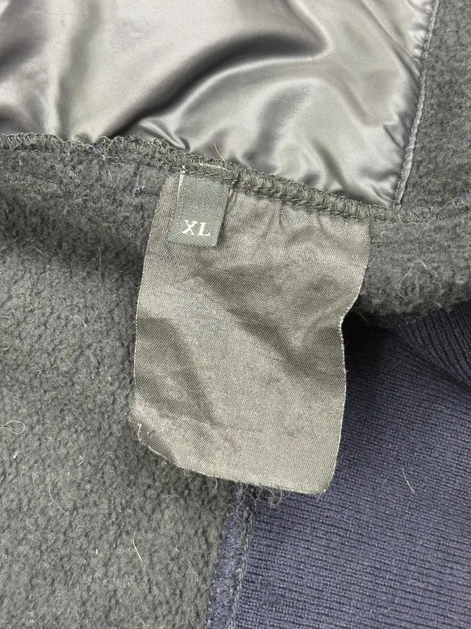 2000s Prada Navy Gloved Zip-up Cozy Sweater Jacket UKMcMOI 13