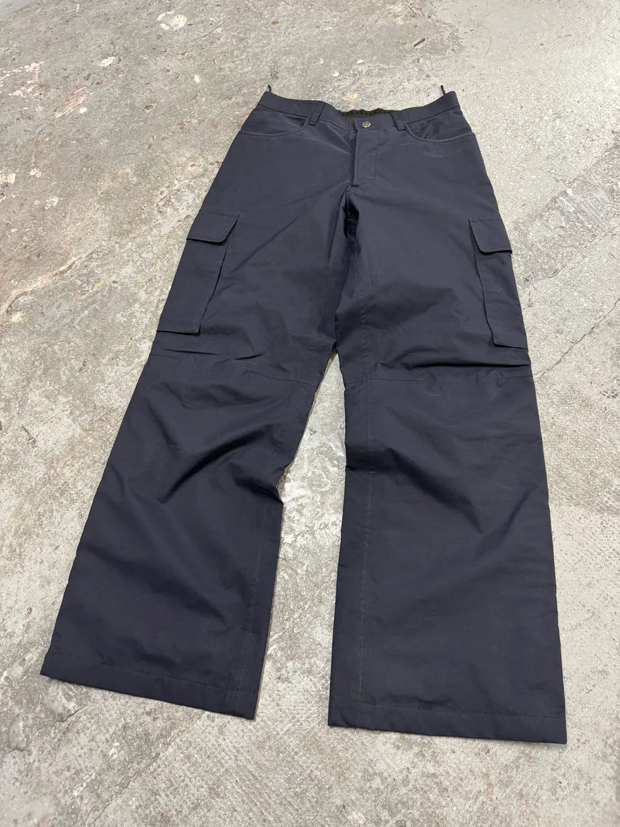 2000s Prada Navy Gore-Tex Cargo Pants (S) 2