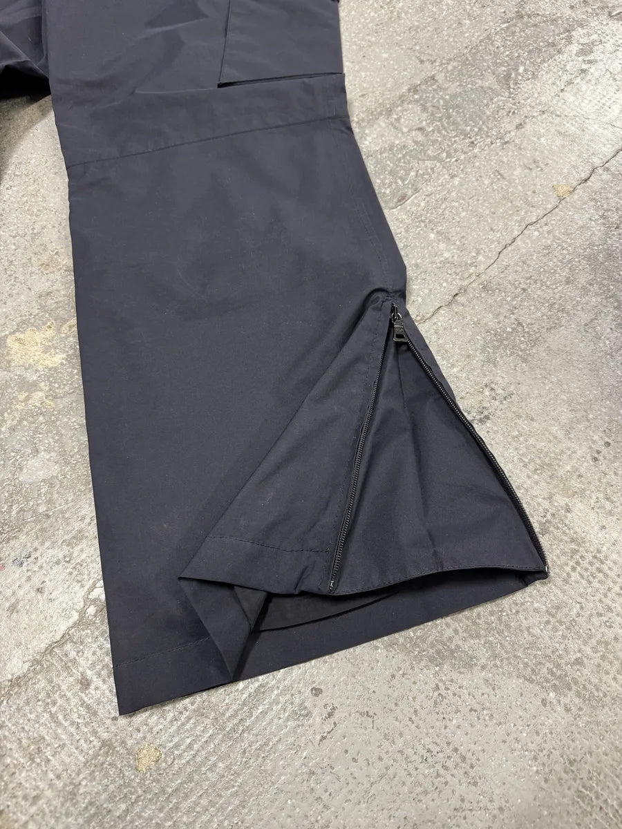 2000s Prada Navy Gore-Tex Cargo Pants (S) 3
