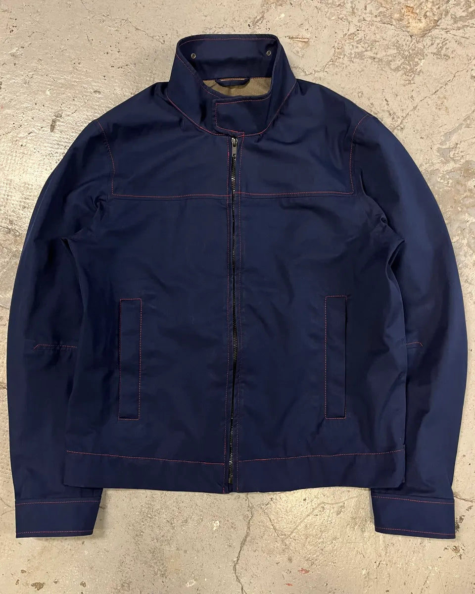 2000s Prada Navy Light Sport Jacket AIpuxGq 0