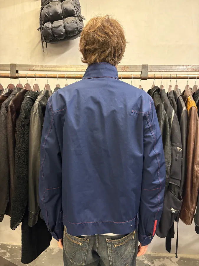 2000s Prada Navy Light Sport Jacket AIpuxGq 2