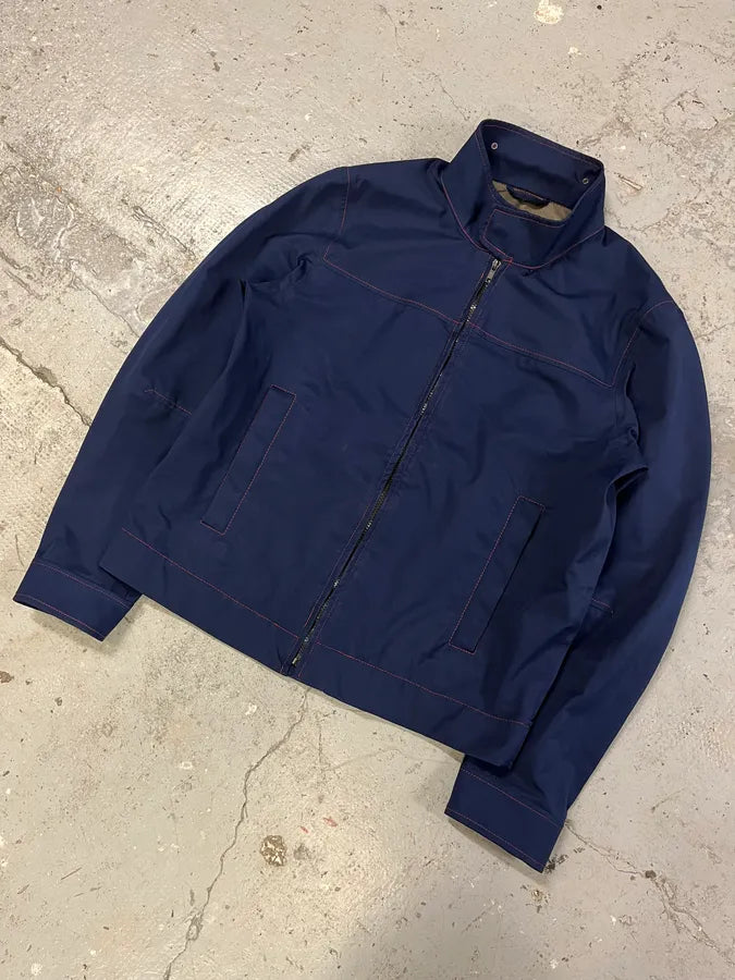 2000s Prada Navy Light Sport Jacket AIpuxGq 3