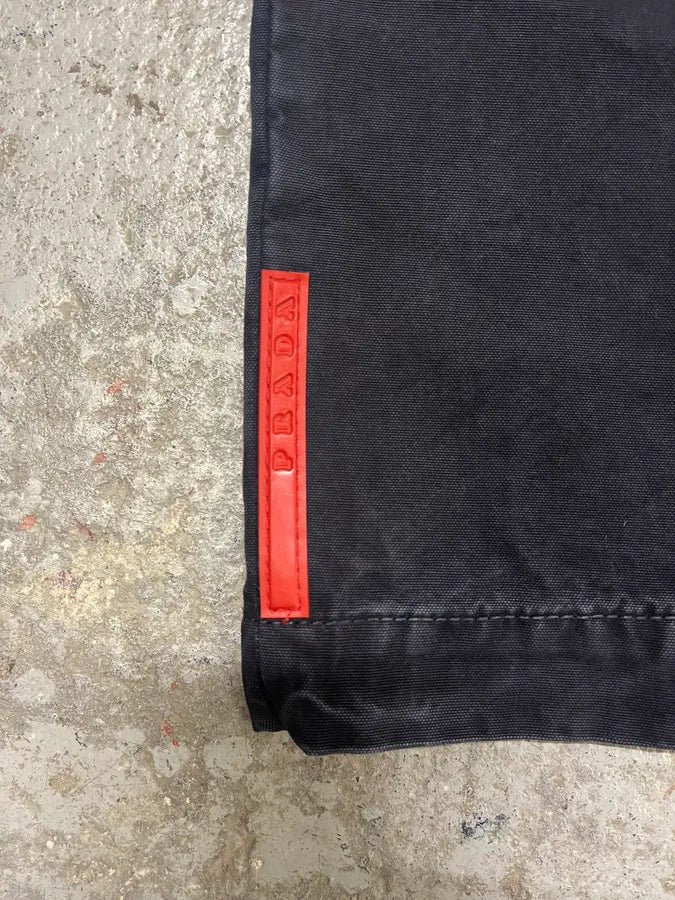 2000s Prada Navy Linea Rossa Cargo Pants (L) qUJehgN 9