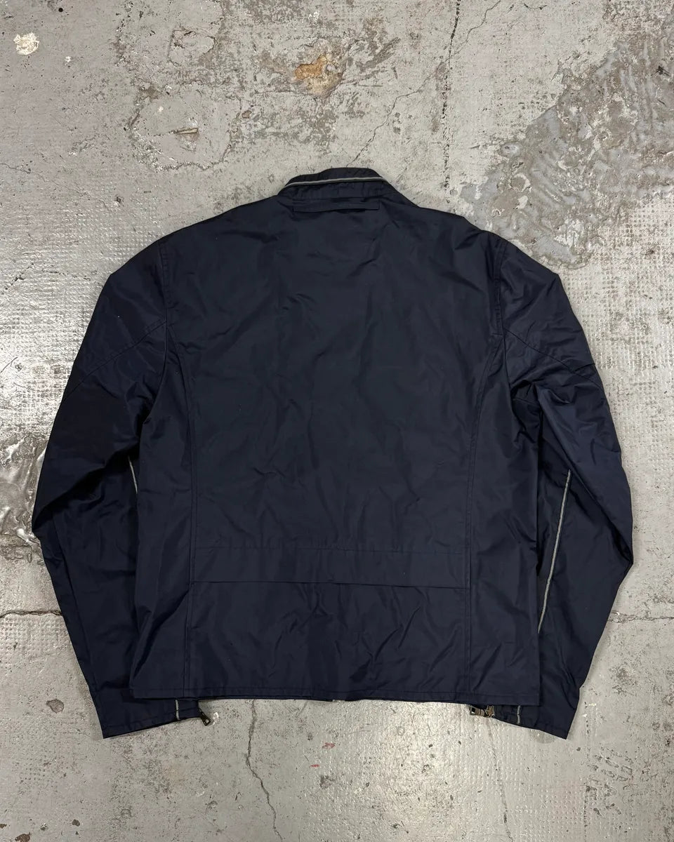 2000s Prada Navy Linea Rossa Nylon Jacket aCKTMvc 3