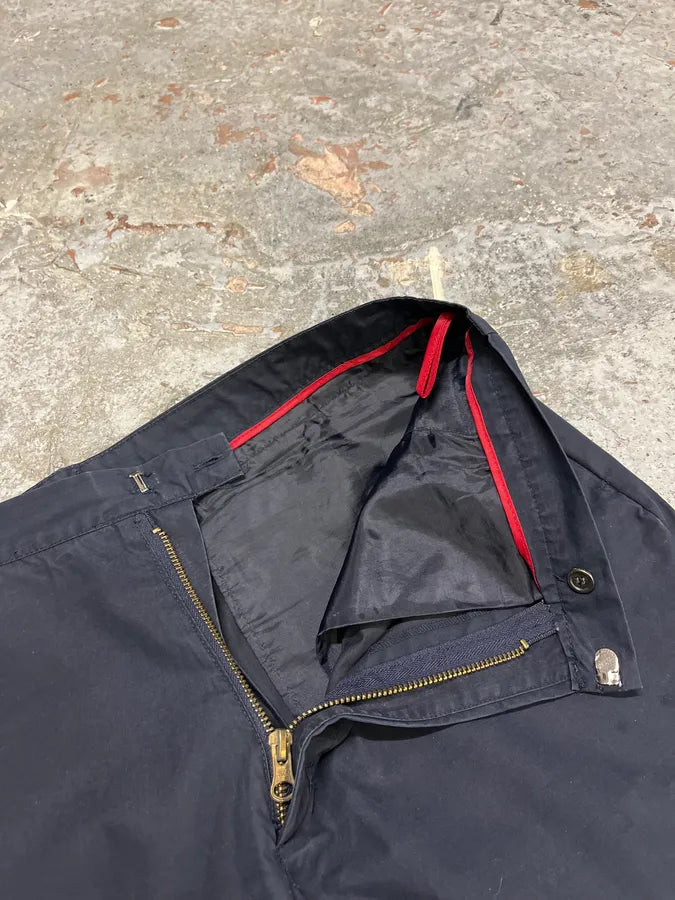 2000s Prada Navy Linea Rossa Pants uoNDhCj 12