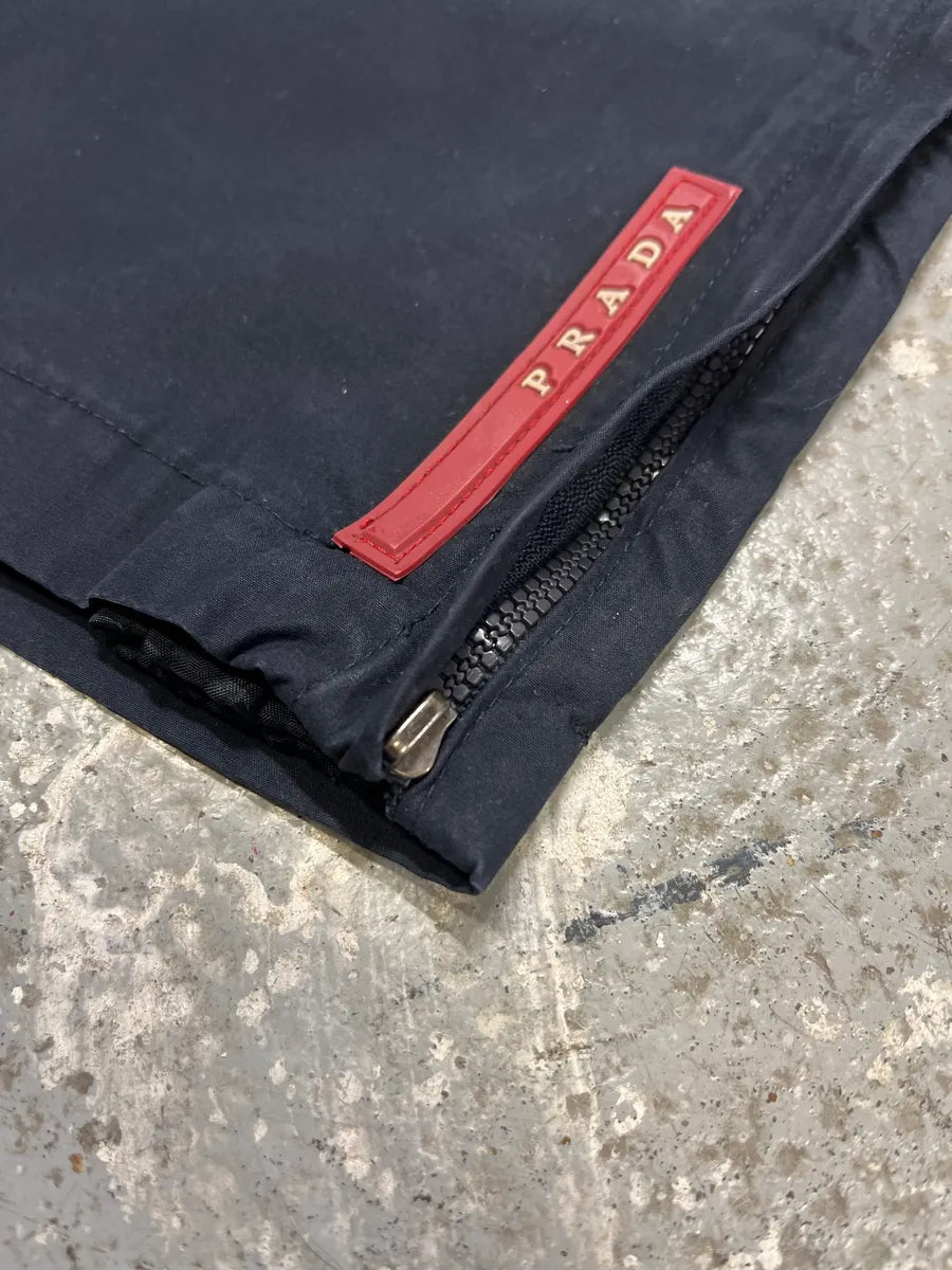 2000s Prada Navy Linea Rossa Pants uoNDhCj 16