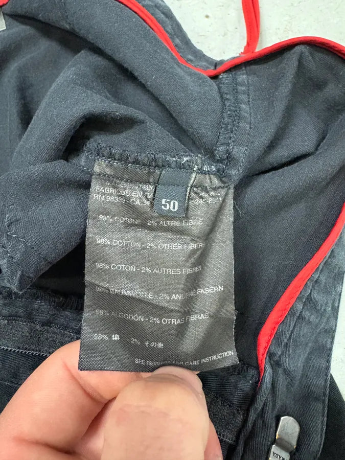 2000s Prada Navy Linea Rossa Shorts UHqFIVw 11