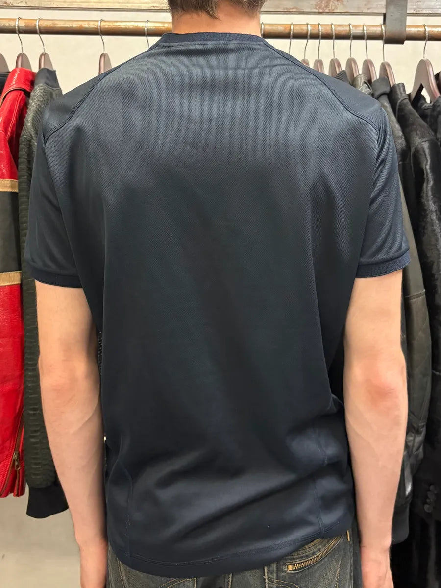 2000s Prada Navy Linea Rossa Sport Tee-Shirt (S) sXRajMV 3