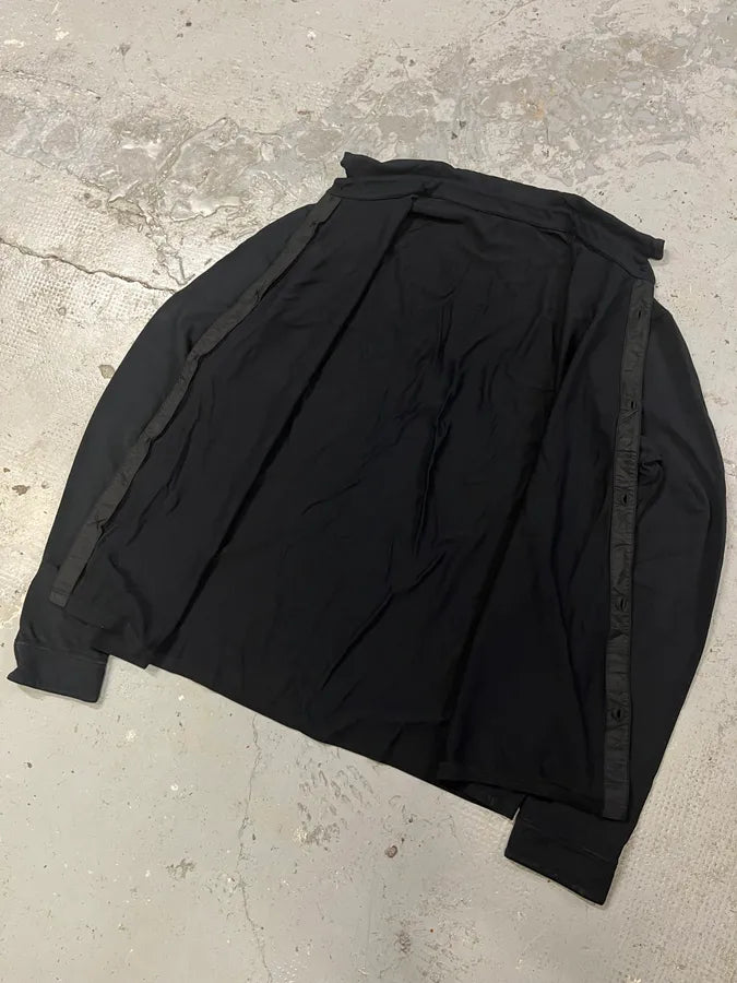 2000s Prada Navy Linea Rossa Stretchy Shirt IoxKSxI 4