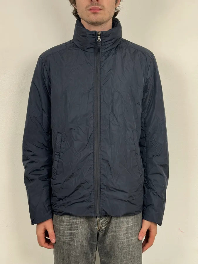 2000s Prada Navy Linea Rossa Windbreaker Jacket XKcqyhg 1