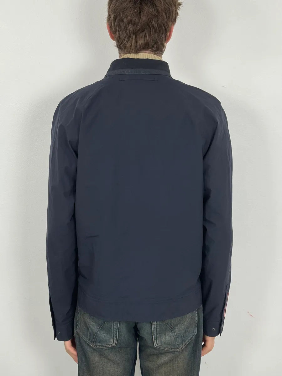 2000s Prada Navy Linea Rossa Windbreaker Jacket SjBJOQQ 2
