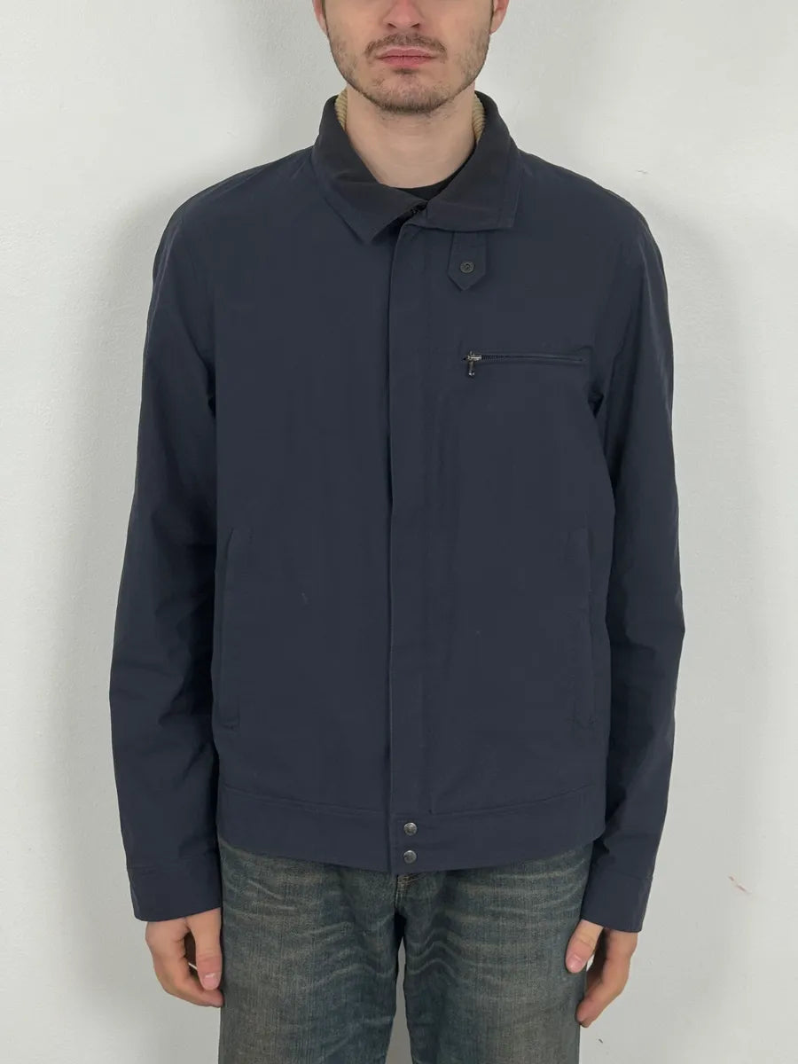 2000s Prada Navy Linea Rossa Windbreaker Jacket SjBJOQQ 1