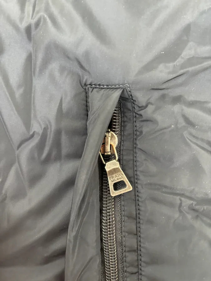 2000s Prada Navy Linea Rossa Windbreaker Jacket XKcqyhg 8