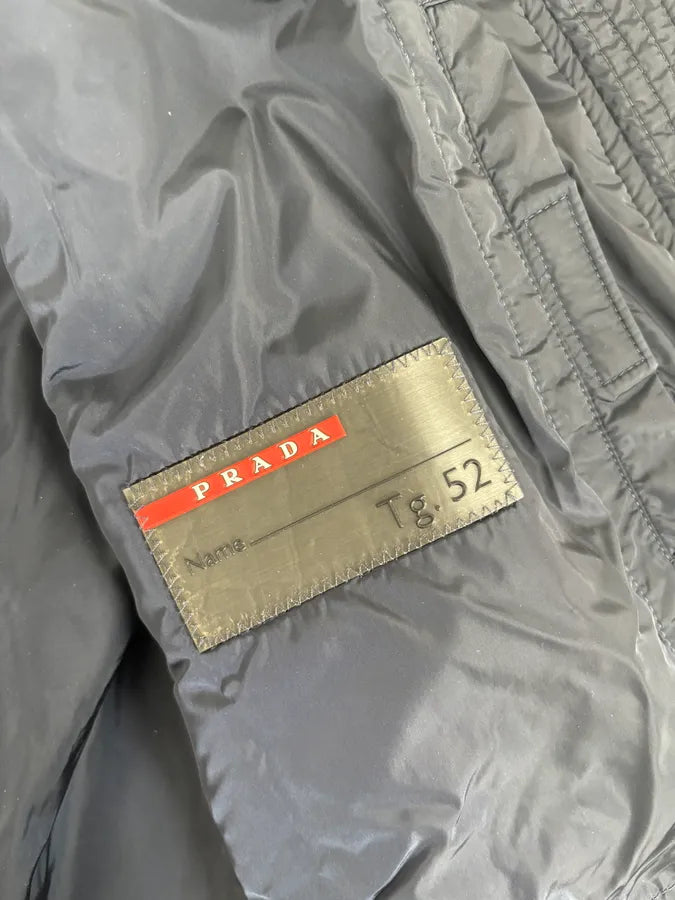 2000s Prada Navy Linea Rossa Windbreaker Jacket XKcqyhg 10