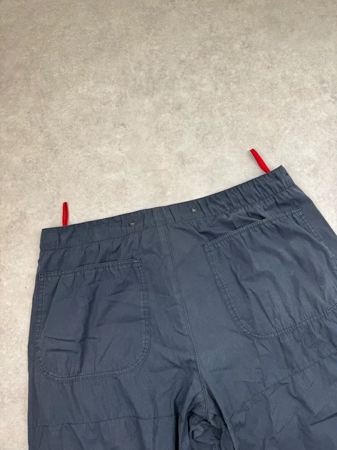 2000s Prada Navy Long Cargo Shorts SuBQCRA 6