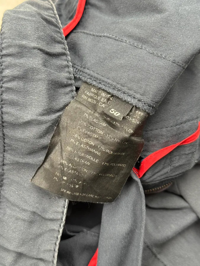 2000s Prada Navy Long Cargo Shorts SuBQCRA 9