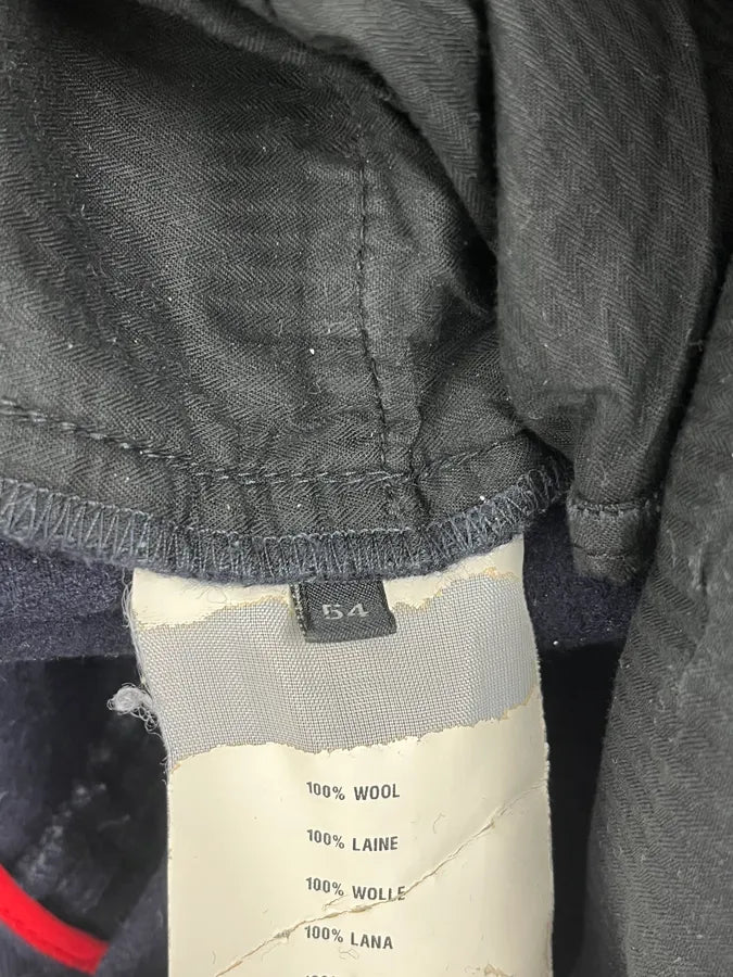 2000s Prada Navy Wool Minimalist Pants CdnzdoA 12