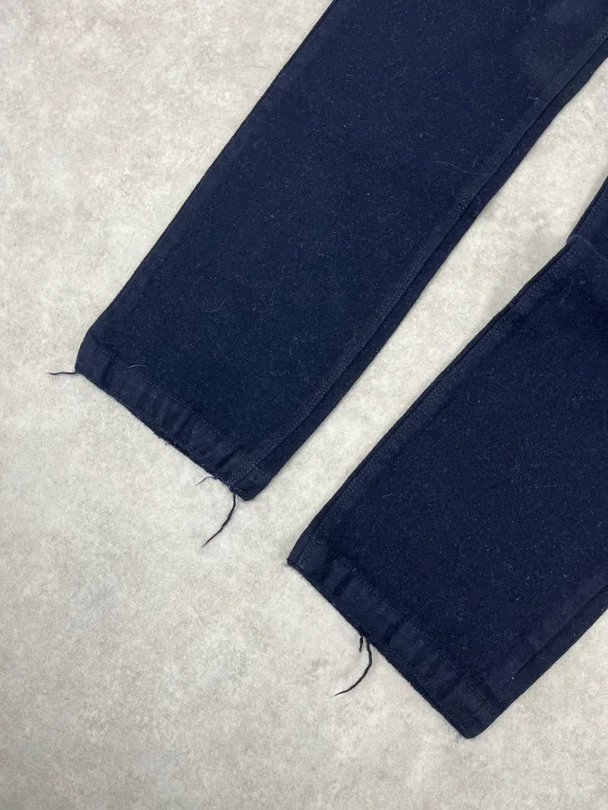 2000s Prada Navy Wool Minimalist Pants CdnzdoA 10
