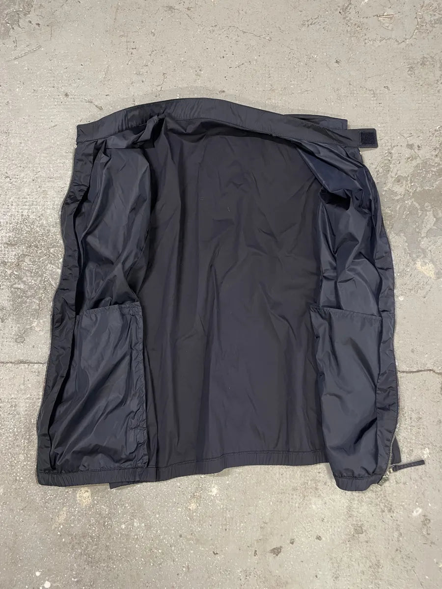 AW2009 Prada Navy Nylon Tactical Vest Jacket jxoxKCE 3