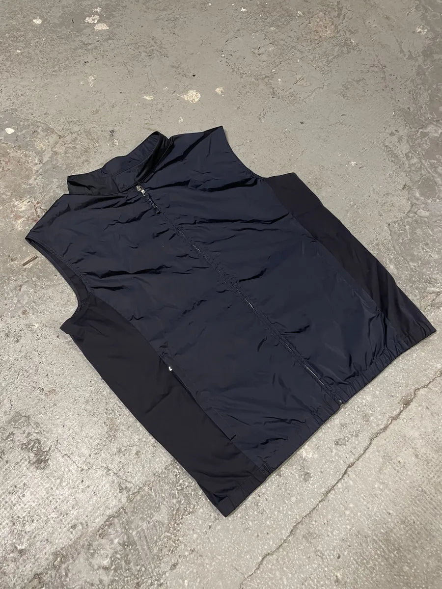 AW2009 Prada Navy Nylon Tactical Vest Jacket jxoxKCE 5