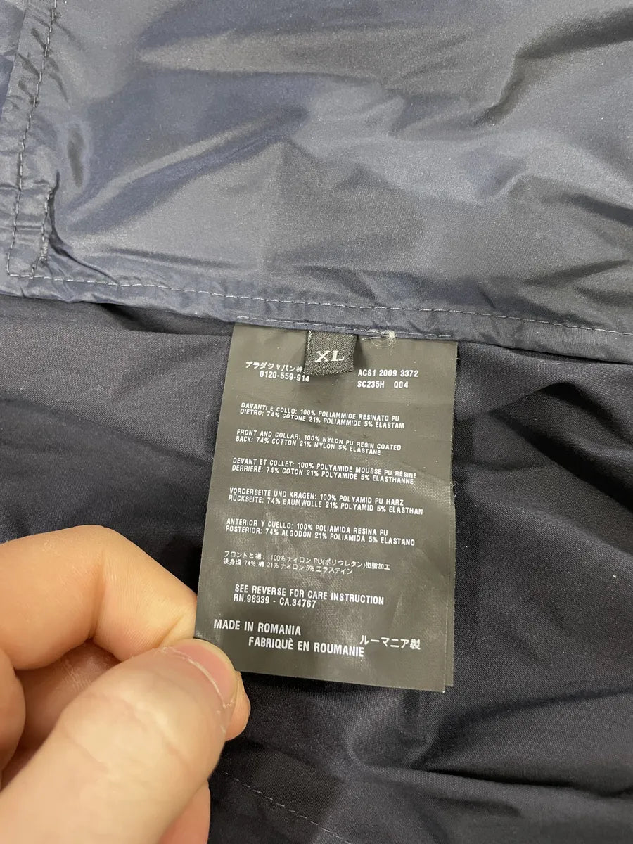 AW2009 Prada Navy Nylon Tactical Vest Jacket jxoxKCE 7