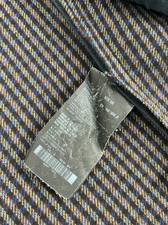 2000s Prada Navy Plissed Blazer Jacket SHNTEgu 10