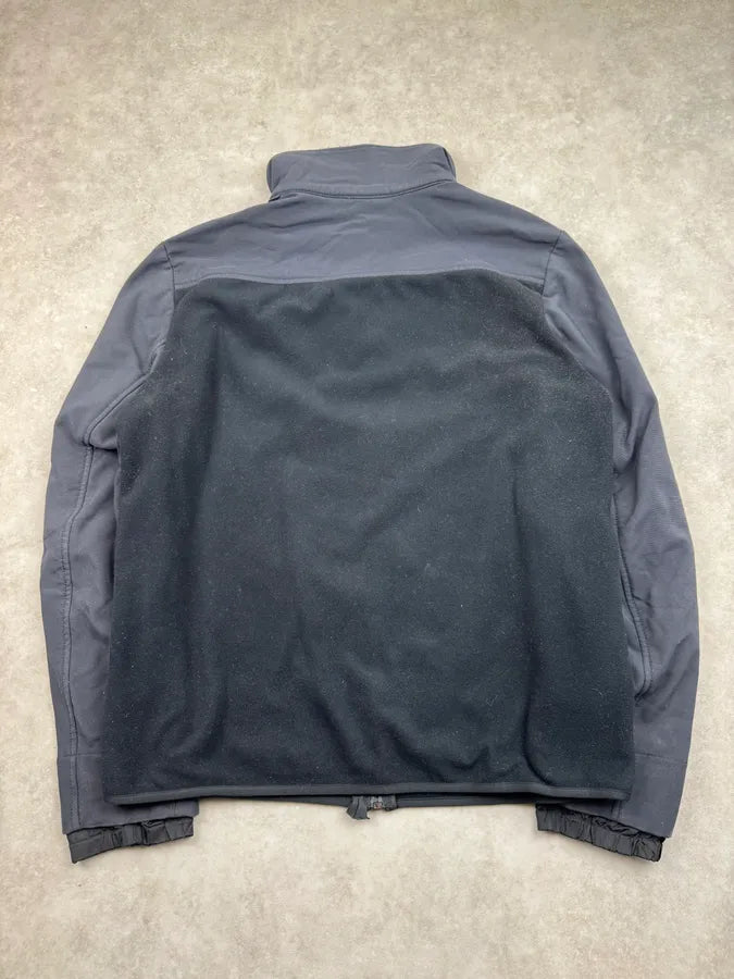 2000s Prada Black & Grey Fleece Zip-up Sweater onMQTOT 5