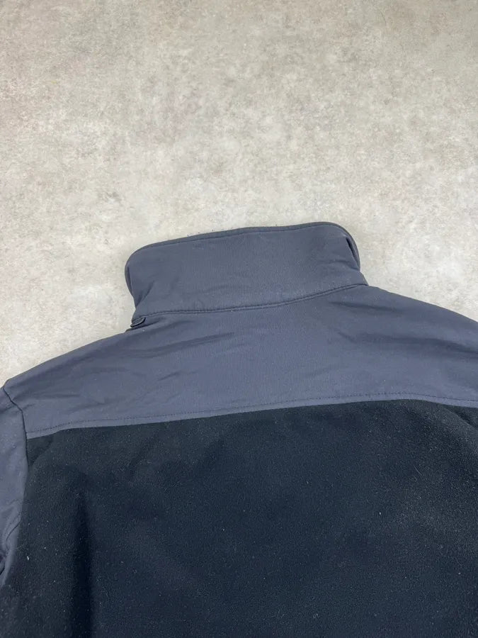 2000s Prada Black & Grey Fleece Zip-up Sweater onMQTOT 6