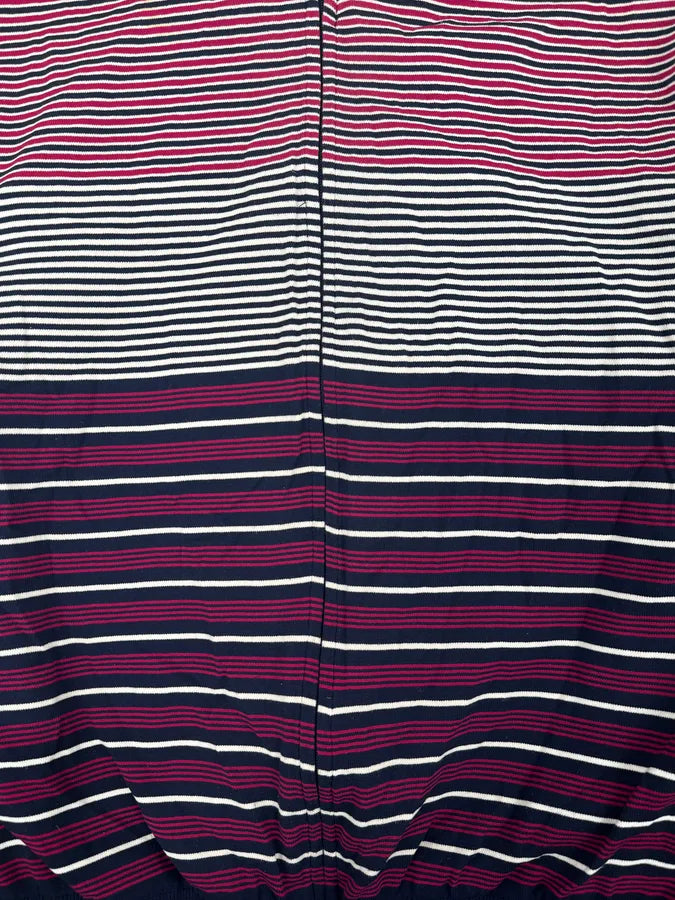 2000s Prada Navy Reversible Striped Nylon Jacket dYORdxa 16