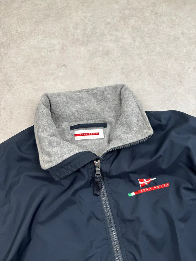 2000s Luna Rossa Navy Ski Fleece Lined Jacket  QiTCeWh 5