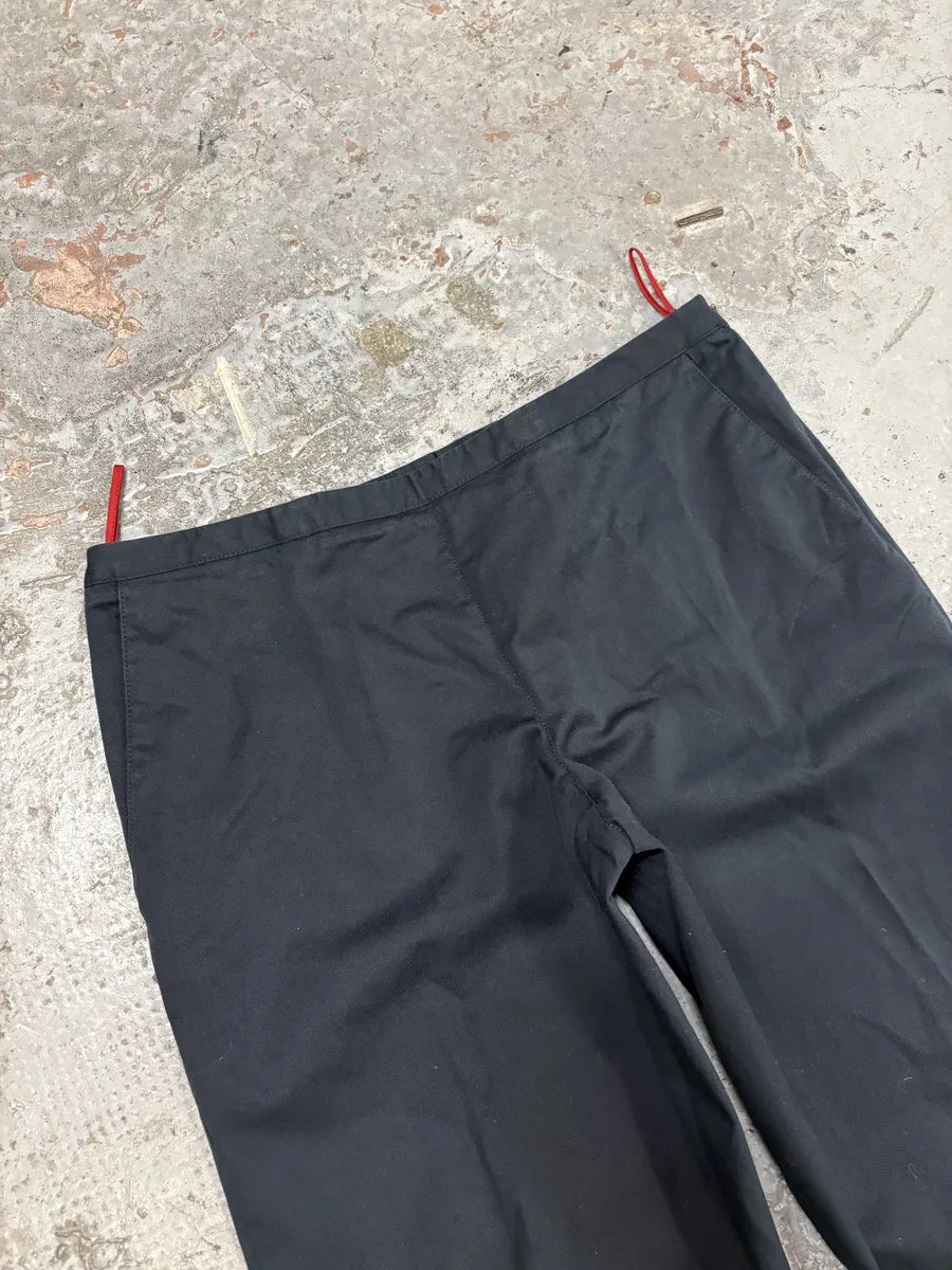 2000s Prada Navy Sleek Tailored Pants gaFjNXm 5