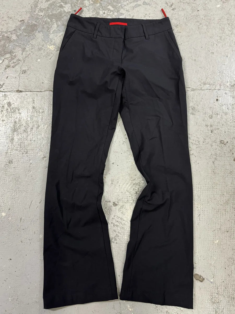 2000s Prada Navy Suit Tailored Pants omMoCql 0
