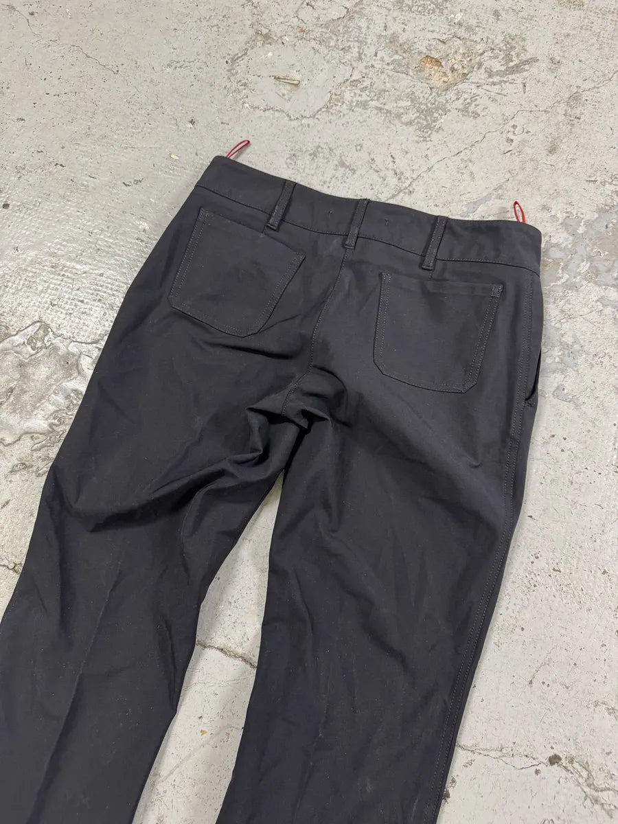 2000s Prada Navy Suit Tailored Pants omMoCql 4