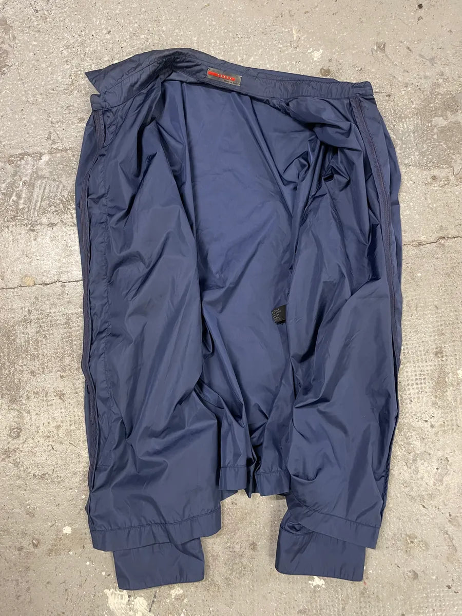 2000s Prada Navy Tactical Light Linea Rossa Jacket (M) CIjEVfN 6