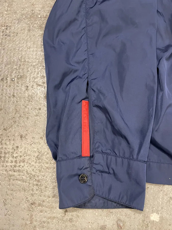 2000s Prada Navy Tactical Light Linea Rossa Jacket (M) CIjEVfN 7