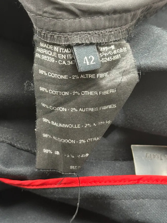 2000s Prada Navy Technical Side Zip Pants XrIATvo 10