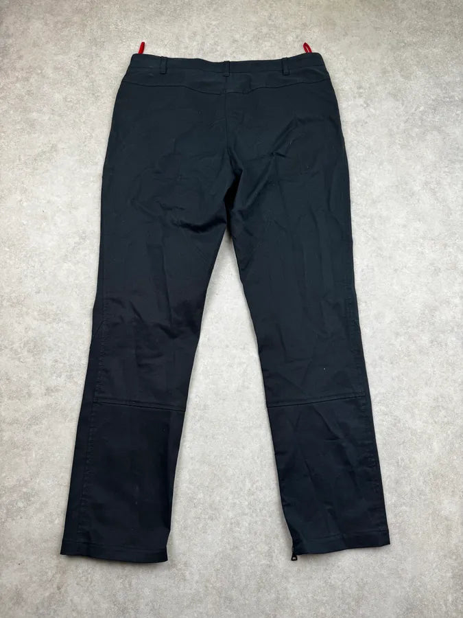 2000s Prada Navy Technical Side Zip Pants XrIATvo 1