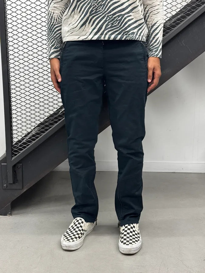 2000s Prada Navy Technical Side Zip Pants XrIATvo 2