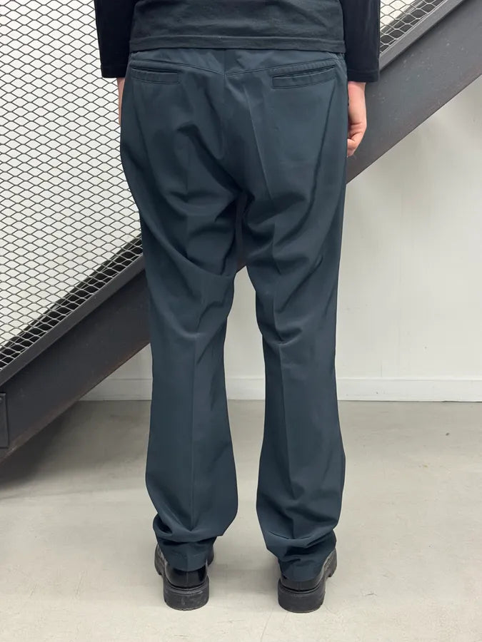 AW2009 Prada Navy Tailored Nylon Pants wVSQjyx 4