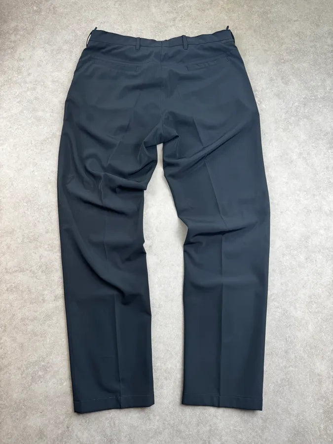 AW2009 Prada Navy Tailored Nylon Pants wVSQjyx 1