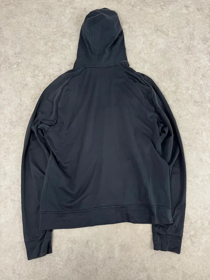 2000s Prada Navy Zip Up Hooded Sweater nWkjCYC 3