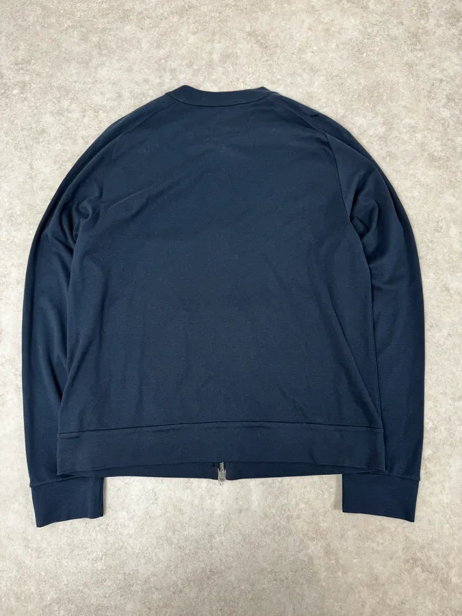 2000s Prada Navy Zip-up Sweater CebSgnG 3