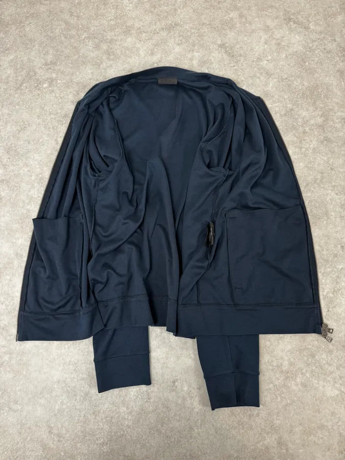 2000s Prada Navy Zip-up Sweater CebSgnG 6