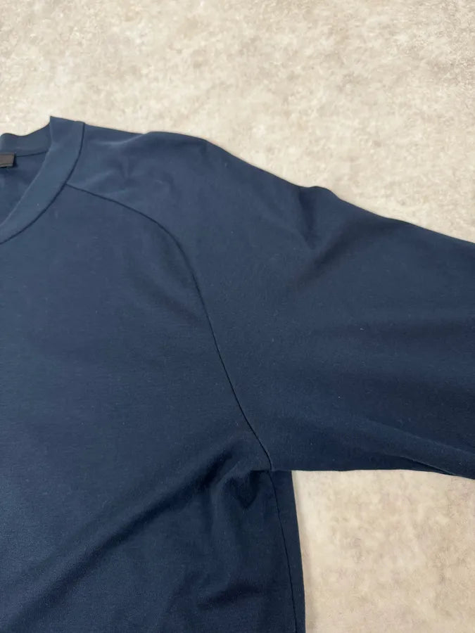 2000s Prada Navy Zip-up Sweater CebSgnG 7