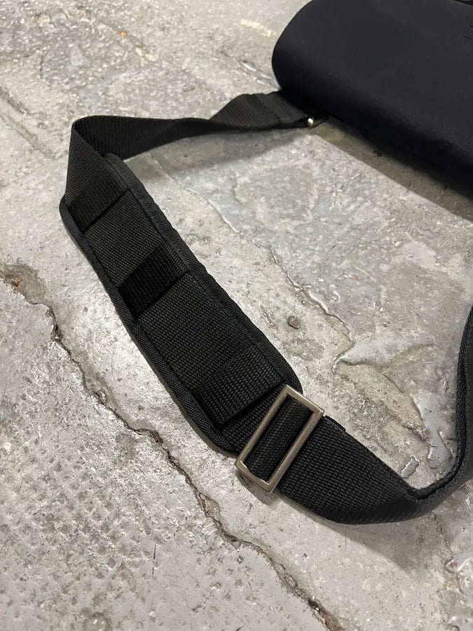 2000s Prada Nylon 3D Black Bag iJUBVes 4