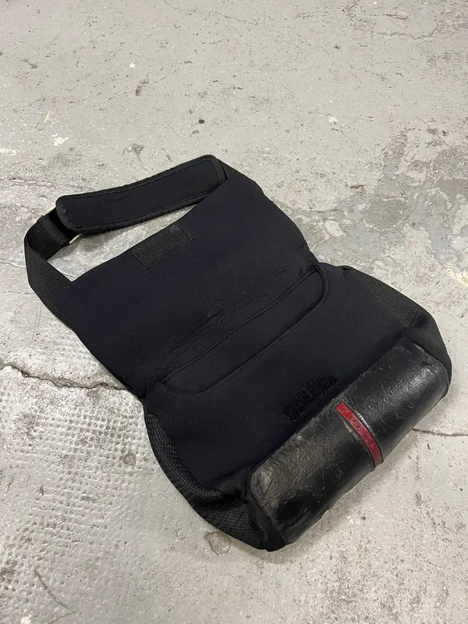 2000s Prada Nylon 3D Black Bag iJUBVes 8
