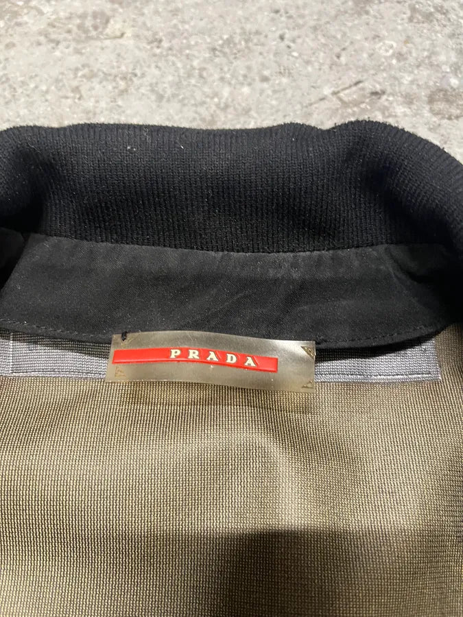 2000s Prada Nylon Black Light Jacket (S/M) frWkelP 7