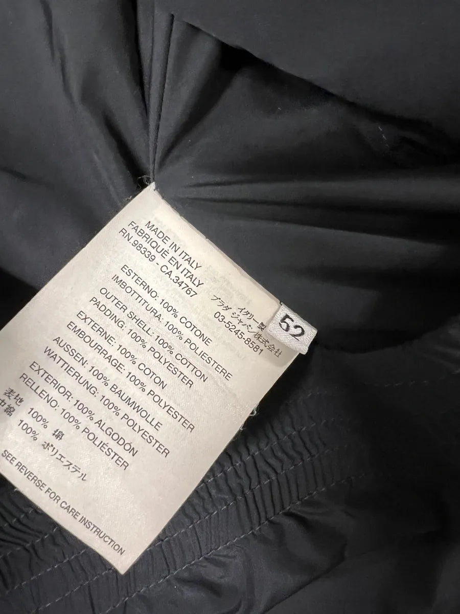 2000s Prada Nylon Lining Denim Jacket (L) 7